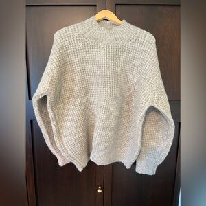 Lauren Manoogian Waffle Crewneck Sweater in Alpaca
